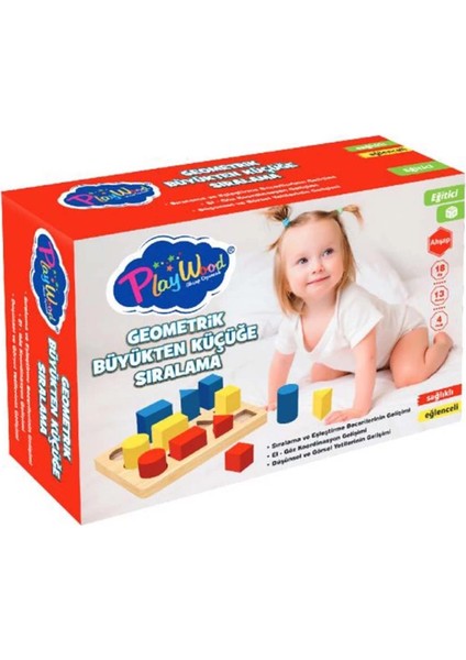 Bfs Kutulu Ahşap geometrik Büyükten Küçüğe fiyatları