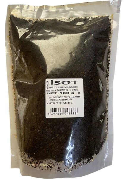Isot 500 gr fiyatları