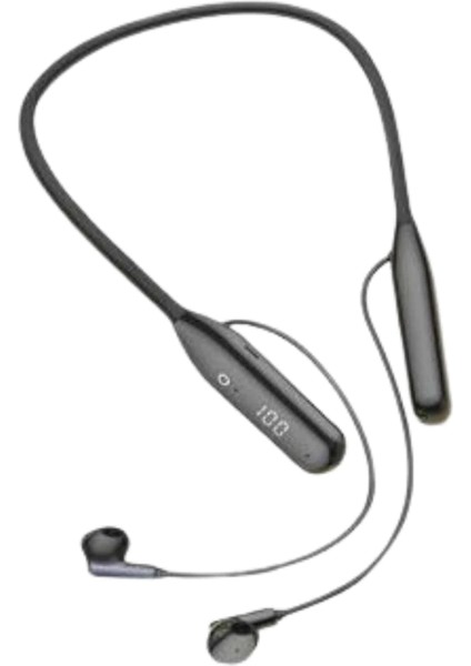 Bfs 100 Saat Kablolu Boyun Askılı Dijital Göstergeli Bluetooth Kulaklık modelleri