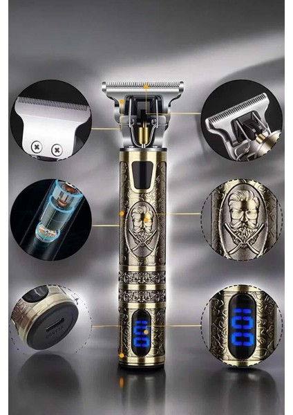 Bfs Tıraş Makinesi Çizik Tıraş Paslanmaz Çelik Uzun Ömürlü Şarjlı indirimleri