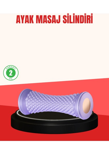 Bfs Ayak Masaj Silindiri Derin Doku Masajı Kirpi Topu Akupunktur Etkili