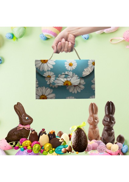 El Çantası Formunda Hediye Kutusu - 20X13X9 cm - Özel Tasarım Hediyelik Çanta