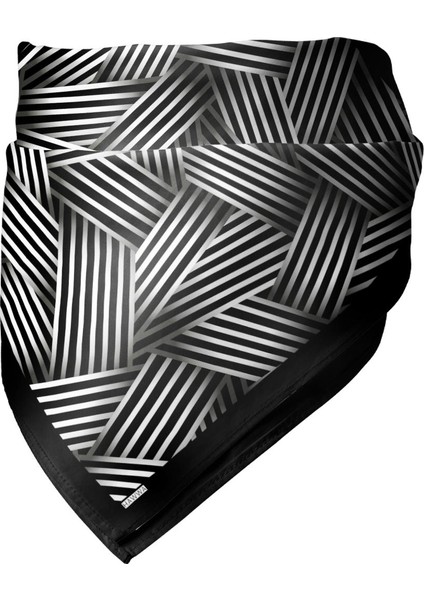 Hasır Örgü Desenli Bandana Fular modelleri