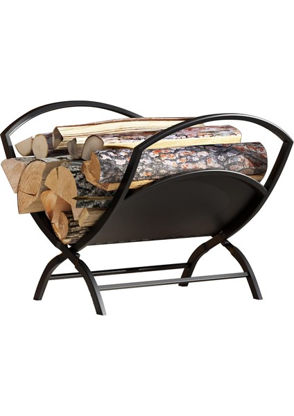 Dekoratif Katlanabilir Metal Kelebek Şömine Odunluk Standı modelleri