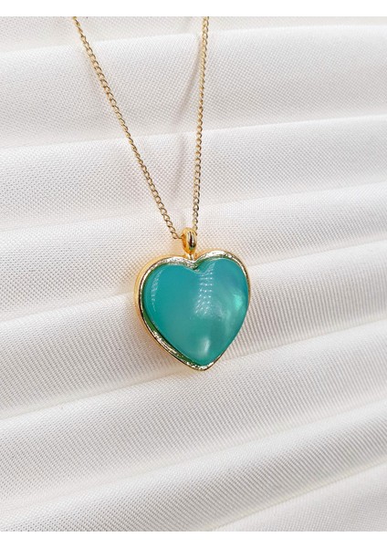 🩵Kalp Tasarımlı Zarif Kolye | Altın