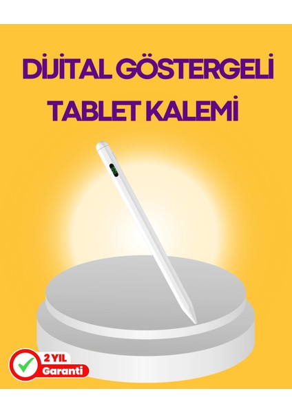 Bfs Type-C Şarjlı iPad Stylus Pen 10 Saat Dayanıklı Hassas Dokunmatik Kalem