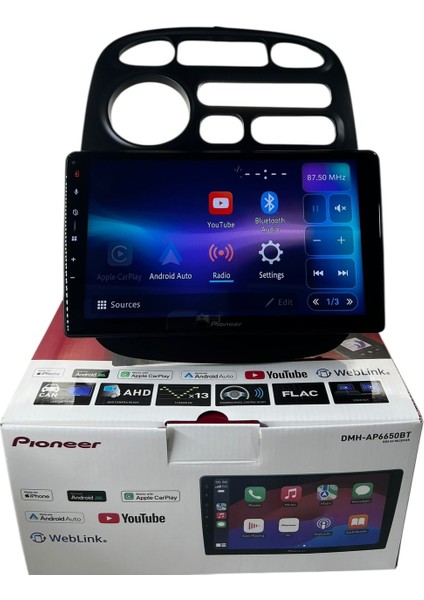 Hyundai Starex 1997-2007 Pioneer 4-64 Tam Profesyonel Oem Multimedia