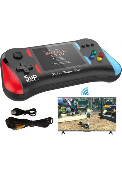 Bfs 3.5 Inç 500'Ü 1 Arada Klasik Oyun Konsolu Nostalji Oyunlu Atari fırsatları