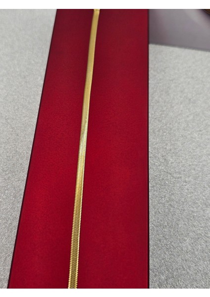 Xuping Italyan Ezme Zincir Model Balık Sırtı Gold Renk Çelik Bileklik fırsatları