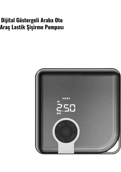 Bfs ZC001 LED Ekranlı Araç Pompası