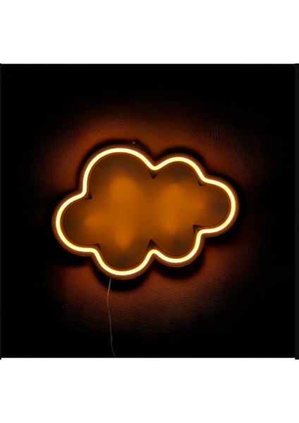 Bulut Gökkuşağı Neon LED 3D Baskı