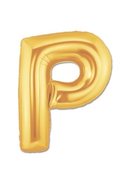 Altın Sarısı Folyo Harf Balon