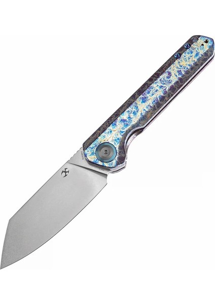 Buldozer | Ön Filpper Titanyum Lightning Strike Finish Saplı | CPM-20CV Çelik Çakı | K1028A5 fiyatları