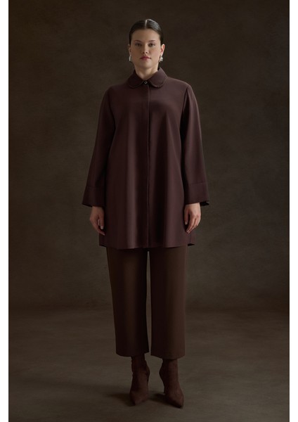 Iç Beli Lastikli Dokuma Pantolon