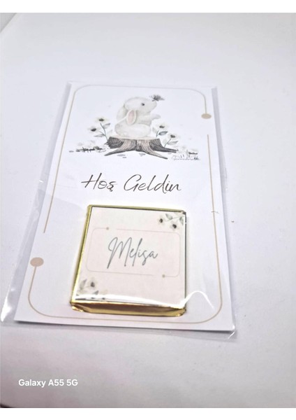 Hoş Geldin Bebek Çikolatası 35 Adet modelleri