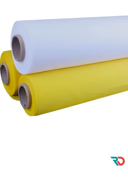 Serigrafi Baskı Ipeği - 62T Numara - Beyaz Polyester Mesh - 140CM x 100CM Rulo Kumaş (Plastik, Ambalaj, Pleksi, Dekoratif Ve...