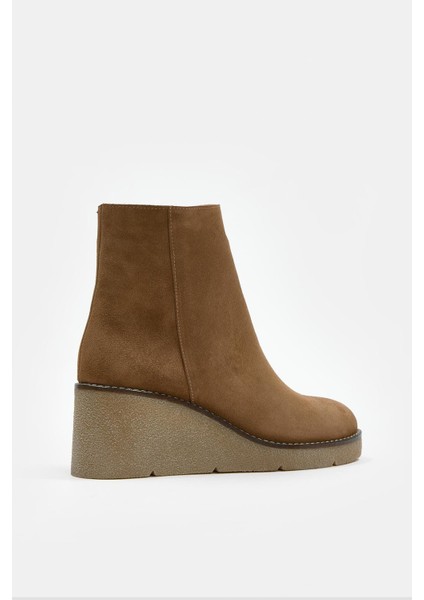 Maranda Sigaro Süet Hakiki Deri Dolgu Topuk Bot fırsatları