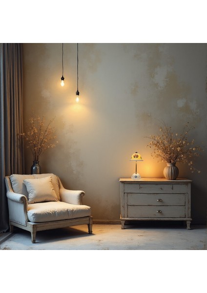 Abajur-Masa ve Gece Lambası-Dekoratif-Şeffaf Porselen-El Yapımı-Porselen Şapkalı-Krem Gövde fiyatları