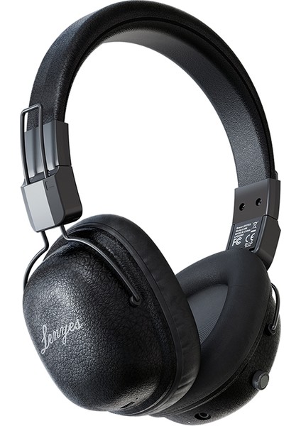 LH86 Hi-Fi Ses Kaliteli Kulak Üstü Bluetooth Kulaklık V5.4 Siyah