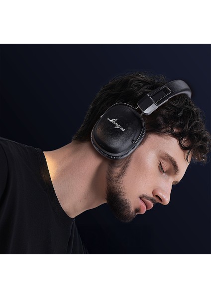 LH86 Hi-Fi Ses Kaliteli Kulak Üstü Bluetooth Kulaklık V5.4 Siyah indirimleri