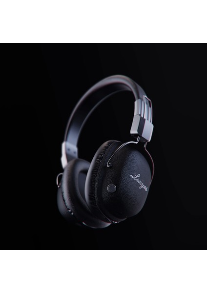 LH86 Hi-Fi Ses Kaliteli Kulak Üstü Bluetooth Kulaklık V5.4 Siyah