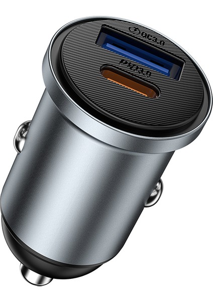 WI-CC030 Nano Lite Type-C + Usb-A Hızlı Şarj Akım Korumalı Araç Şarj Aleti Pd ve Qc3.0 35W Gri fiyatları