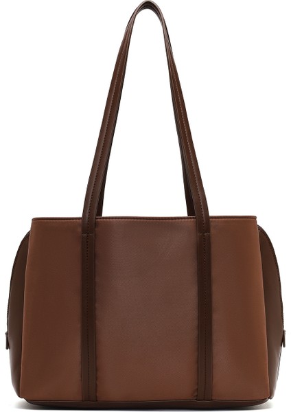 Kadın Kahverengi Aksesuarlı Klasik Omuz Çantası 25WBD274714 modelleri