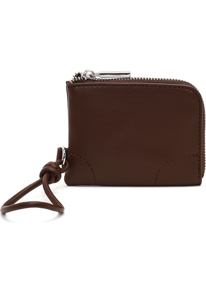 Kadın Kahverengi Aksesuarlı Klasik Omuz Çantası 25WBD274714