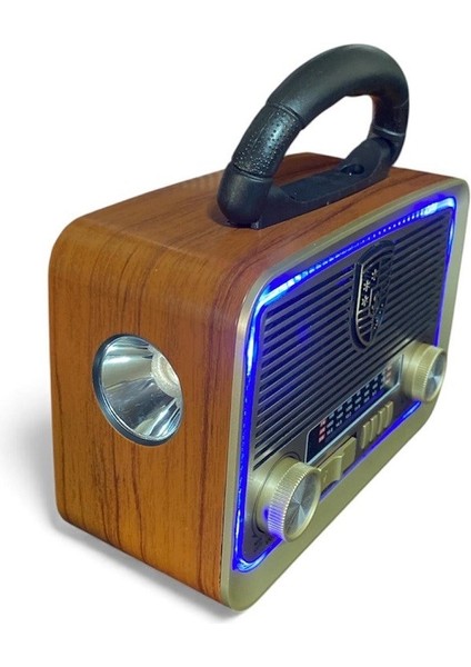 Güneş Panelli 19 cm 3 Bant Nostajik USB Bluetooth Radyo 3016 fiyatları
