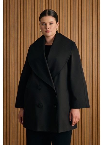 Şal Yaka Rahat Form Cotton Kap indirimleri