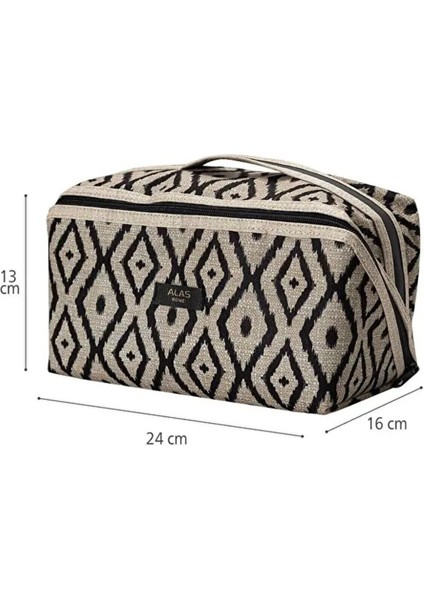 Bölmeli Makyaj Çantası Düzenleyici Seyahat Tipi Çanta Organizer