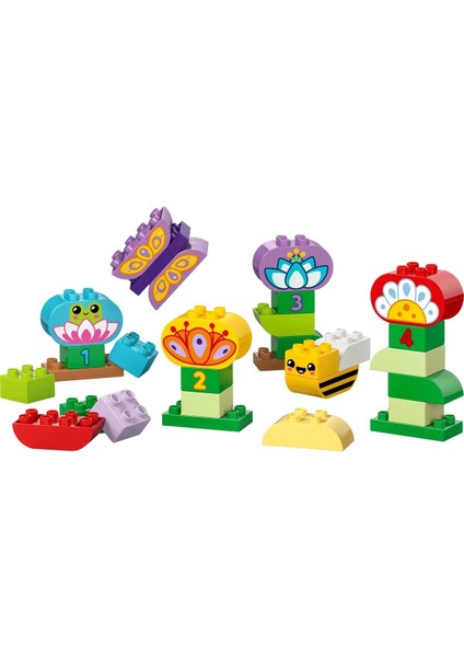 10444 LEGO Duplo Yaratıcı Bahçe ve Çiçekler 45 Parça +2 Yaş indirimleri