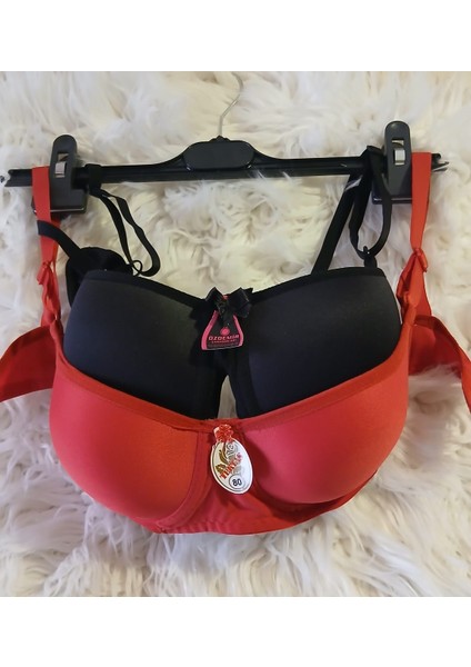 Dolgulu, Balenli, Toparlayıcı 2 Li Sütyen 80 Beden