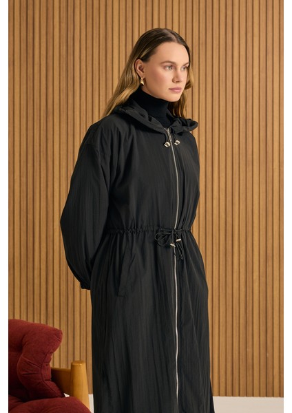 Beli Lastik Detaylı Su Itici Yağmurluk fırsatları