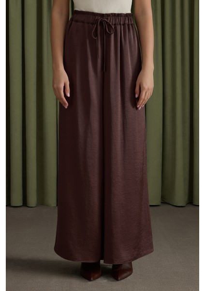 Beli Lastikli Saten Pantolon modelleri