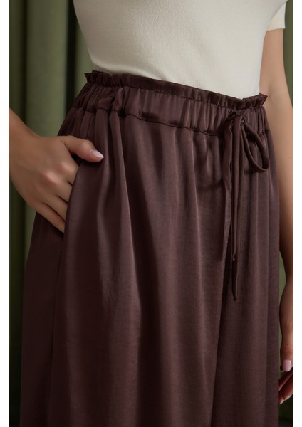 Beli Lastikli Saten Pantolon indirimleri