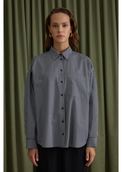 Çizgili Cotton Gömlek fiyatları