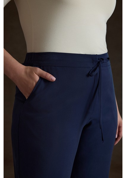 Beli Bağcıklı Tencel Pantolon fırsatları