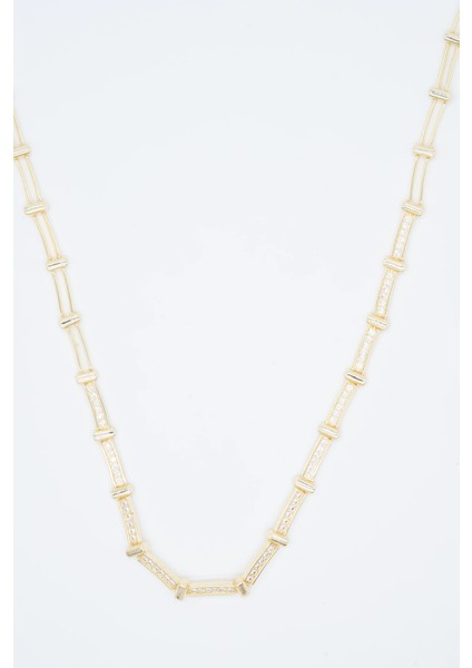 Chic Kolye - Zarif Zirkon Taşlı | 14 Ayar Altın Kaplama fiyatları