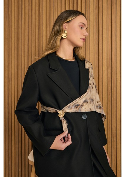 Yelpaze Metal Eşarp Yüzüğü fırsatları