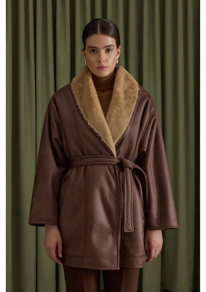 Içi Kürk, Suni Deri Şal Yaka Kaban modelleri