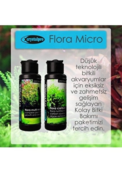 Flora Carbon 500 ml Yüksek Filtrasyon Sağlayan Kolay Kullanımlı Akvaryum Temizleme Ürünü