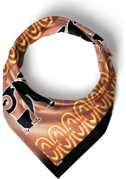 Fil Desenli Bandana Fular fırsatları