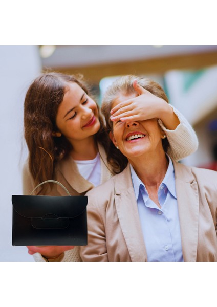 El Çantası Formunda Hediye Kutusu - 20X13X9 cm - Özel Tasarım Hediyelik Çanta