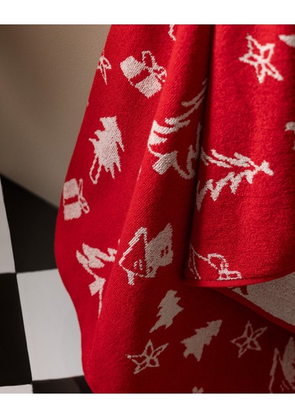 Derval %100 Pamuk Yüz Havlusu - Kırmızı - 50X70 cm fırsatları