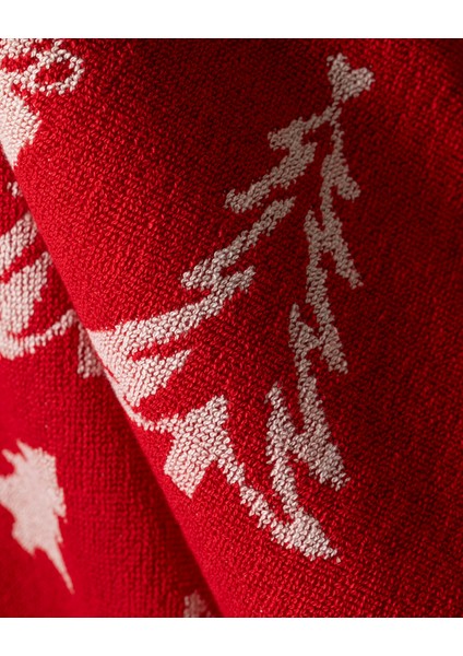 Derval %100 Pamuk Yüz Havlusu - Kırmızı - 50X70 cm indirimleri