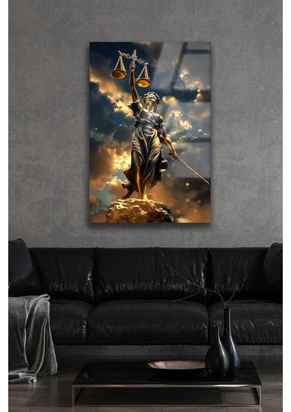Avukat Ofisine Hediye Themis Heykeli Adalet Heykeli Kırılmaz Cam Tablo Ev Ofis Iş Yeri Hediryesi fiyatları