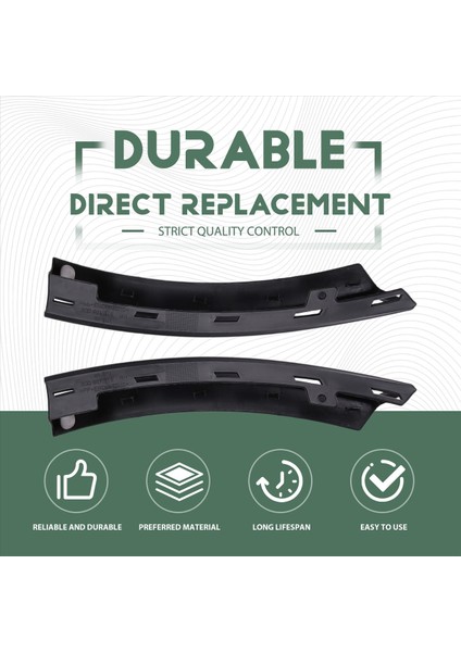 3C0807717 3C0807718 Araba Ön Tampon Dönüş Sinyal Çerçevesi Dekoratif Şerit Volkswagen Passat B6 2007-2011 (Yurt Dışından) fırsatları