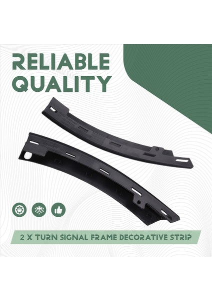 3C0807717 3C0807718 Araba Ön Tampon Dönüş Sinyal Çerçevesi Dekoratif Şerit Volkswagen Passat B6 2007-2011 (Yurt Dışından) indirimleri