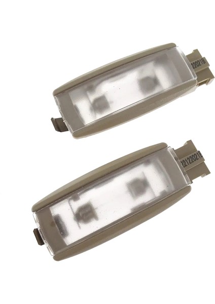 2pcs Dome Lamba Vw Passat B6 B7 cc Golf Için Işık 5 Mk6 Mk7 Tiguan Polo Iç Makyaj Işıkları 1KD947109A Bege (Yurt Dışından)